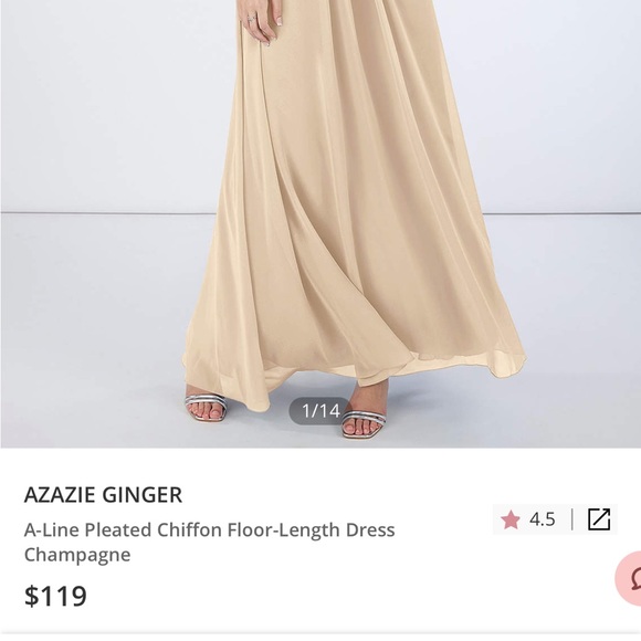Azazie Ginger Dress - Picture 4 of 4